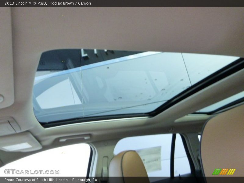 Kodiak Brown / Canyon 2013 Lincoln MKX AWD