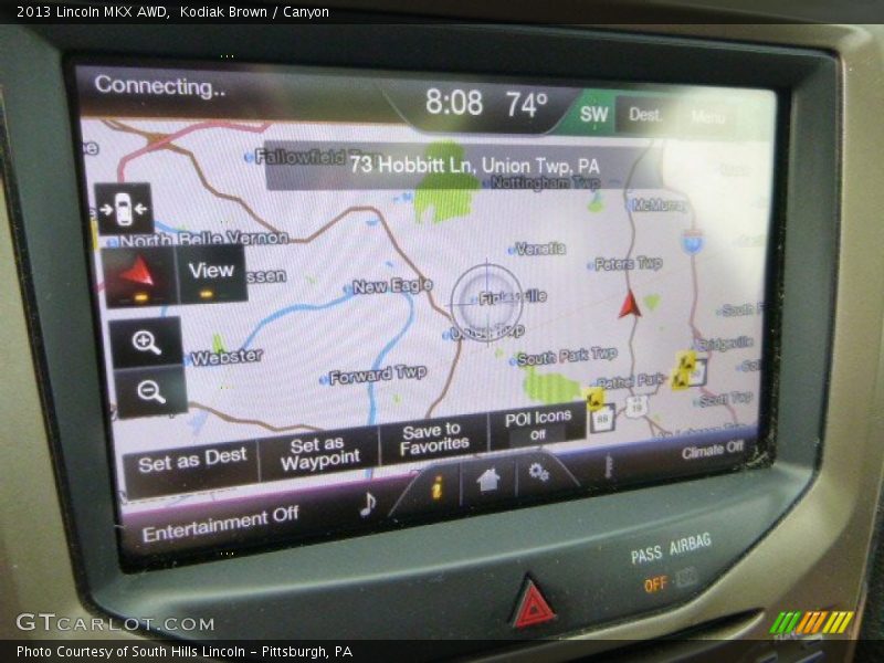 Kodiak Brown / Canyon 2013 Lincoln MKX AWD