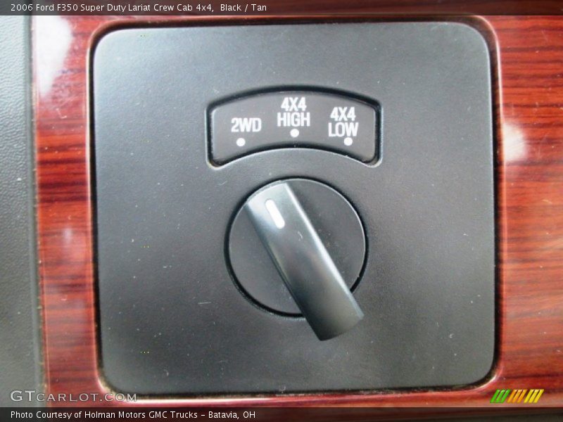 Black / Tan 2006 Ford F350 Super Duty Lariat Crew Cab 4x4