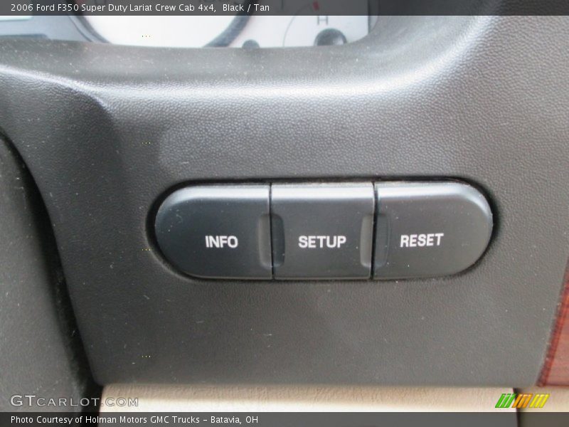 Black / Tan 2006 Ford F350 Super Duty Lariat Crew Cab 4x4