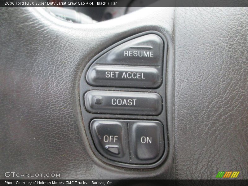 Black / Tan 2006 Ford F350 Super Duty Lariat Crew Cab 4x4