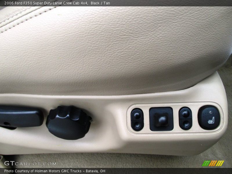 Black / Tan 2006 Ford F350 Super Duty Lariat Crew Cab 4x4