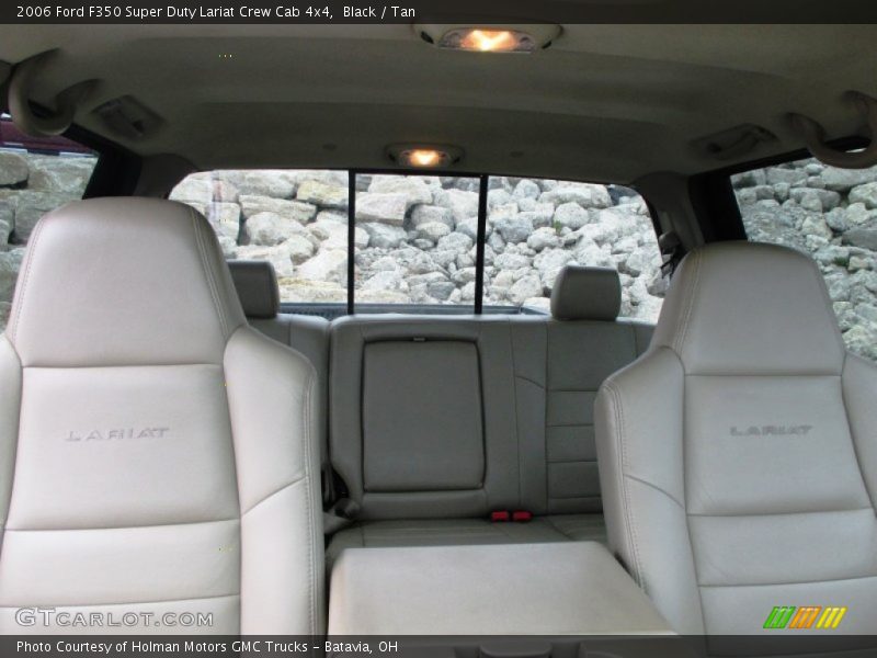 Black / Tan 2006 Ford F350 Super Duty Lariat Crew Cab 4x4