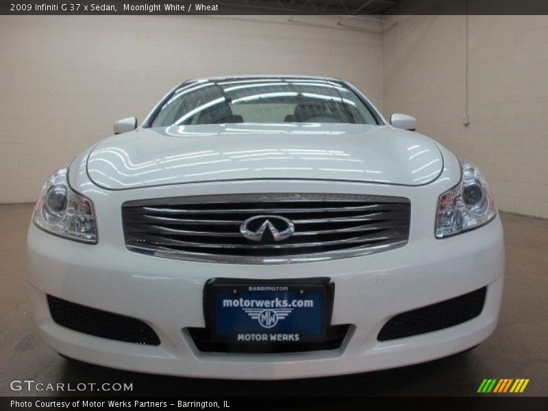Moonlight White / Wheat 2009 Infiniti G 37 x Sedan
