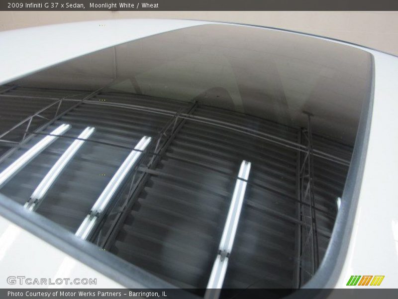 Moonlight White / Wheat 2009 Infiniti G 37 x Sedan