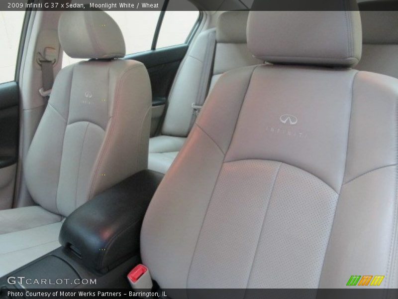Moonlight White / Wheat 2009 Infiniti G 37 x Sedan