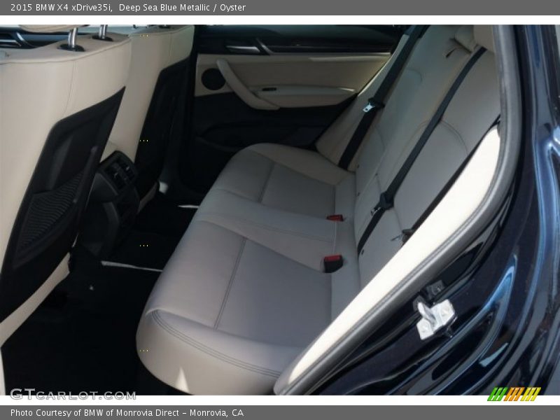 Deep Sea Blue Metallic / Oyster 2015 BMW X4 xDrive35i