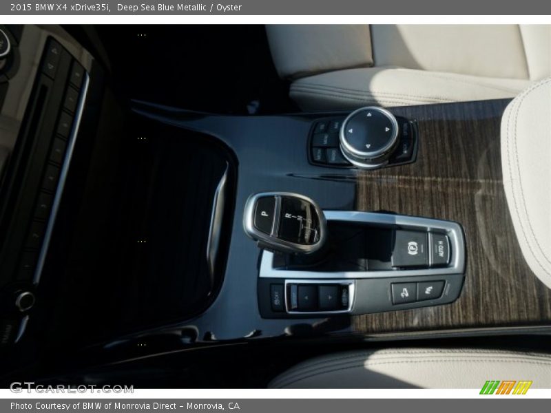 Deep Sea Blue Metallic / Oyster 2015 BMW X4 xDrive35i