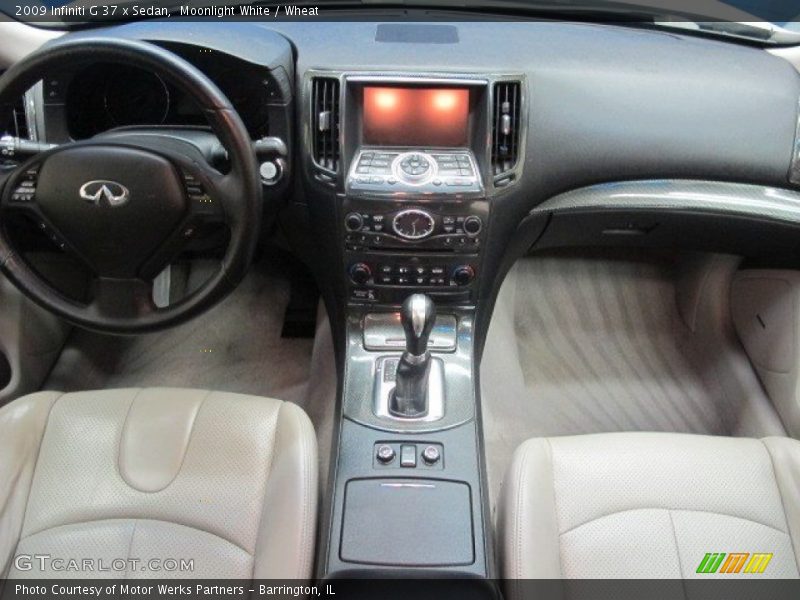 Moonlight White / Wheat 2009 Infiniti G 37 x Sedan