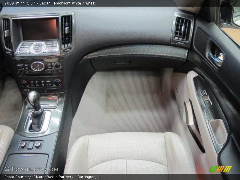 Moonlight White / Wheat 2009 Infiniti G 37 x Sedan