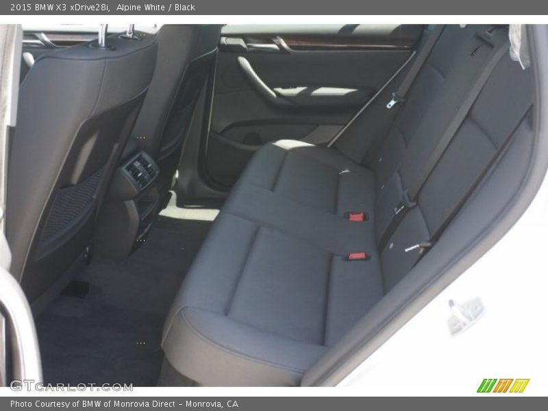 Alpine White / Black 2015 BMW X3 xDrive28i