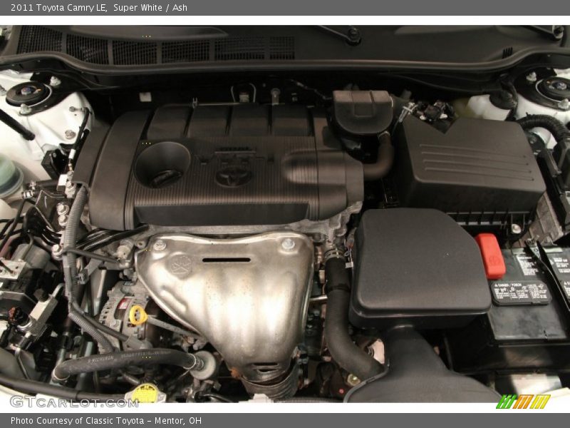 Super White / Ash 2011 Toyota Camry LE
