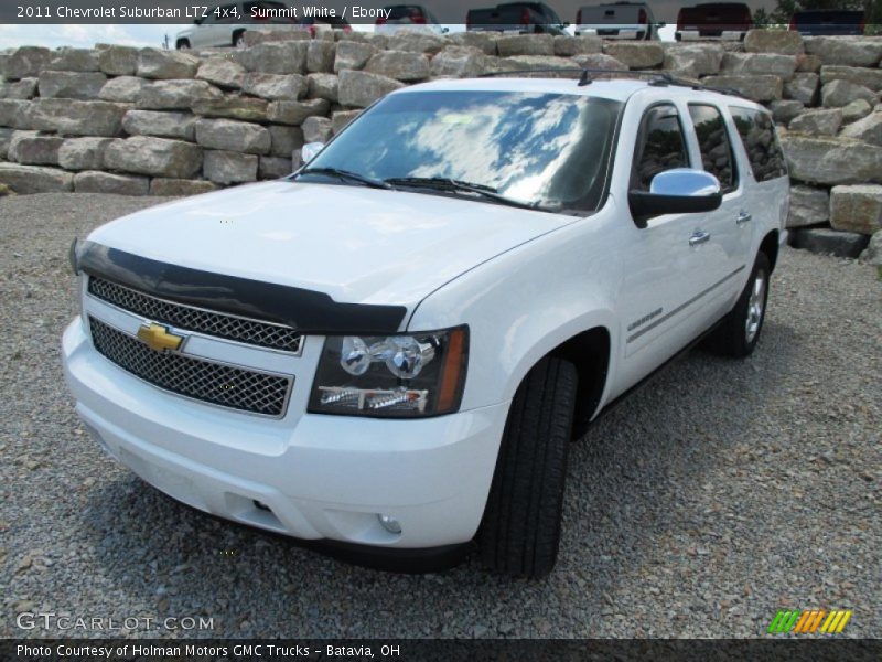 Summit White / Ebony 2011 Chevrolet Suburban LTZ 4x4