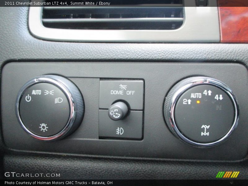 Summit White / Ebony 2011 Chevrolet Suburban LTZ 4x4