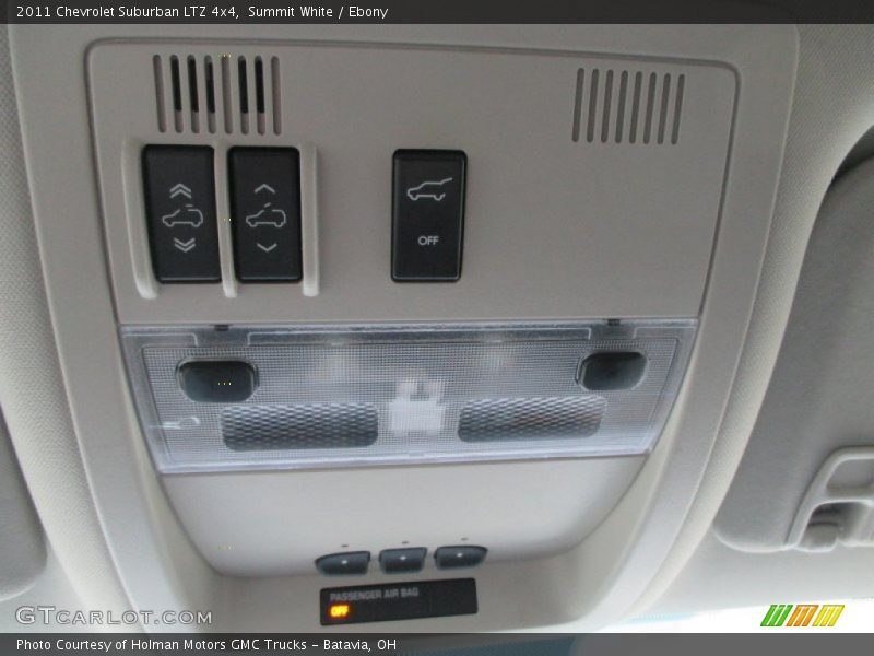 Summit White / Ebony 2011 Chevrolet Suburban LTZ 4x4