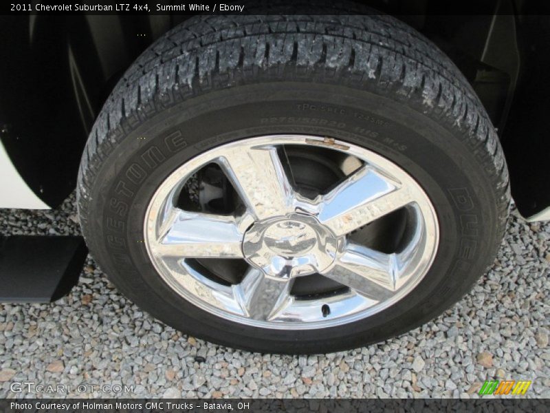 Summit White / Ebony 2011 Chevrolet Suburban LTZ 4x4