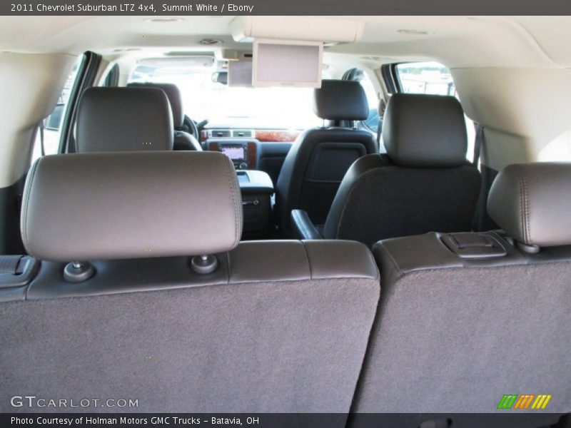 Summit White / Ebony 2011 Chevrolet Suburban LTZ 4x4