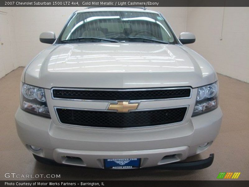 Gold Mist Metallic / Light Cashmere/Ebony 2007 Chevrolet Suburban 1500 LTZ 4x4