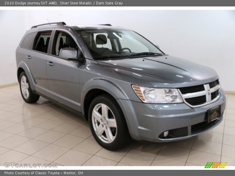 Silver Steel Metallic / Dark Slate Gray 2010 Dodge Journey SXT AWD