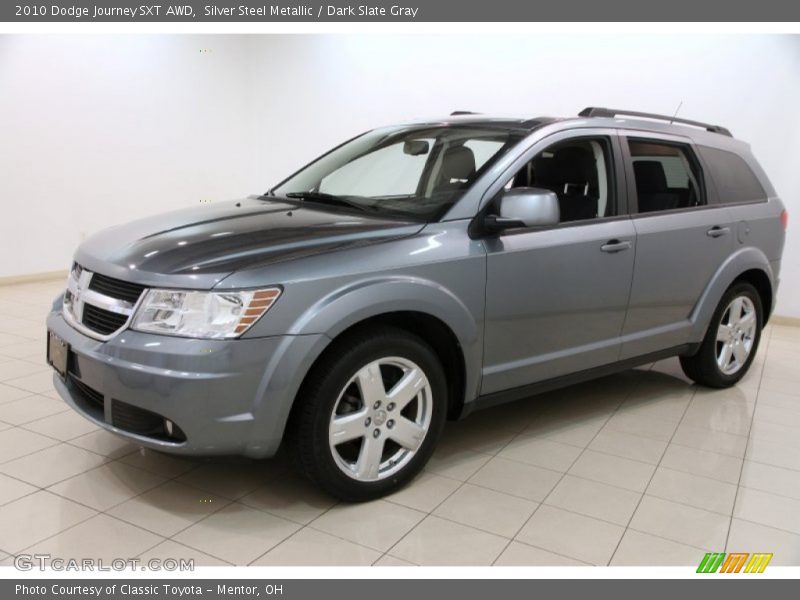 Silver Steel Metallic / Dark Slate Gray 2010 Dodge Journey SXT AWD