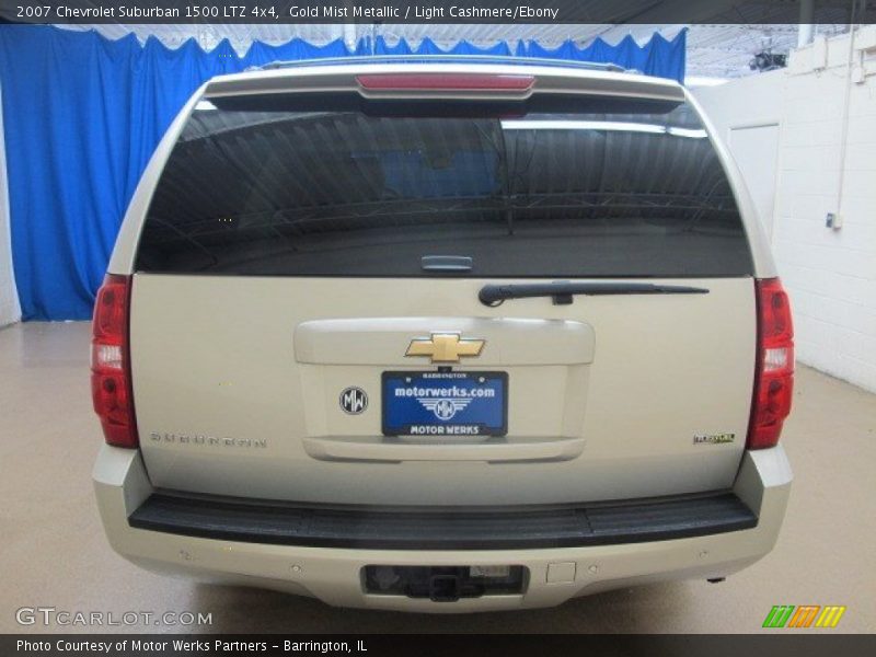 Gold Mist Metallic / Light Cashmere/Ebony 2007 Chevrolet Suburban 1500 LTZ 4x4