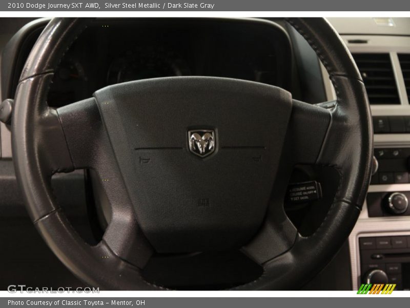 Silver Steel Metallic / Dark Slate Gray 2010 Dodge Journey SXT AWD
