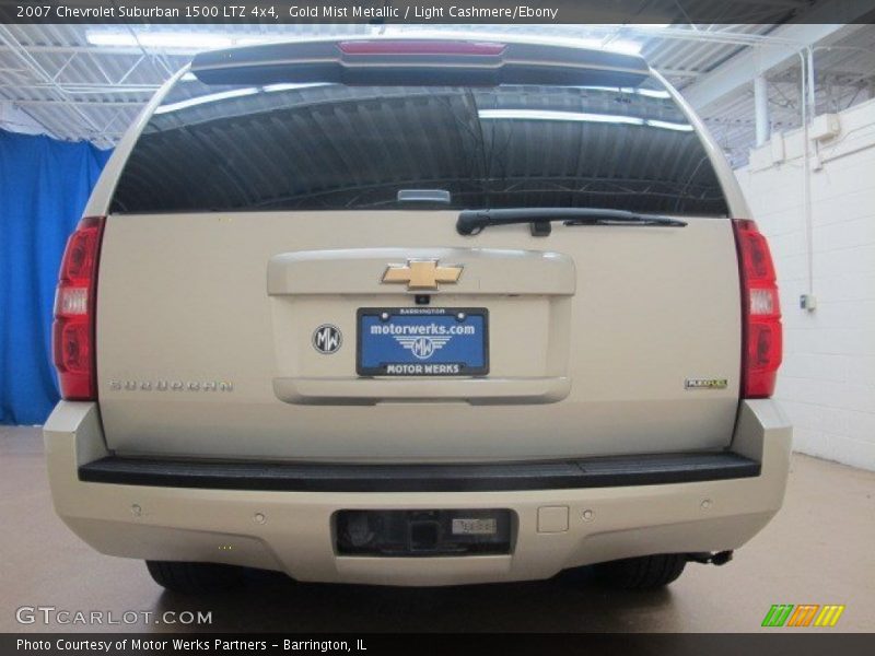 Gold Mist Metallic / Light Cashmere/Ebony 2007 Chevrolet Suburban 1500 LTZ 4x4