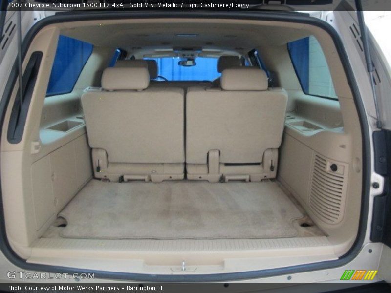 Gold Mist Metallic / Light Cashmere/Ebony 2007 Chevrolet Suburban 1500 LTZ 4x4