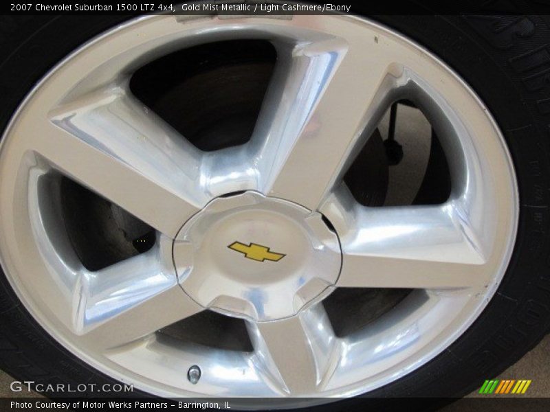 Gold Mist Metallic / Light Cashmere/Ebony 2007 Chevrolet Suburban 1500 LTZ 4x4