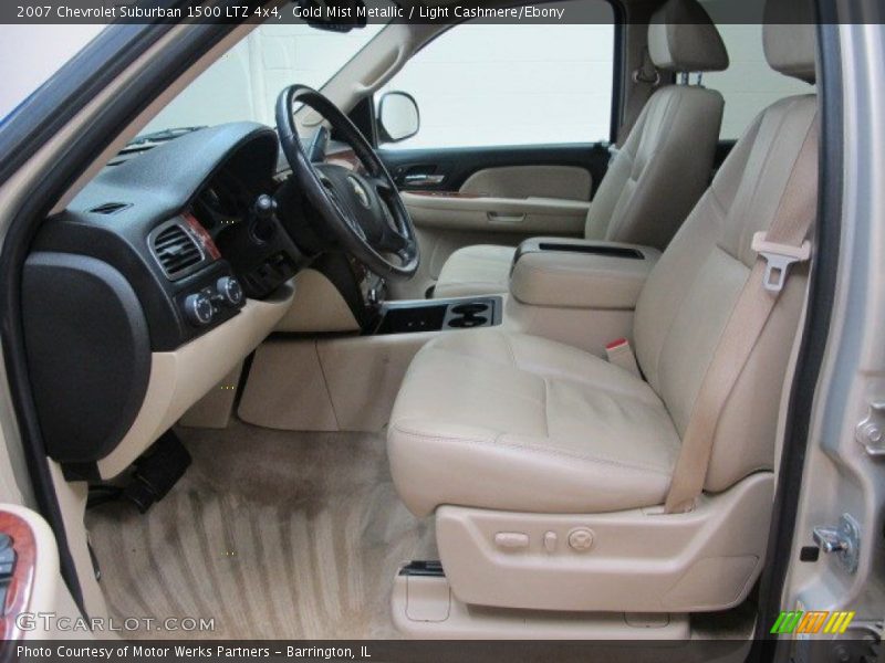 Gold Mist Metallic / Light Cashmere/Ebony 2007 Chevrolet Suburban 1500 LTZ 4x4