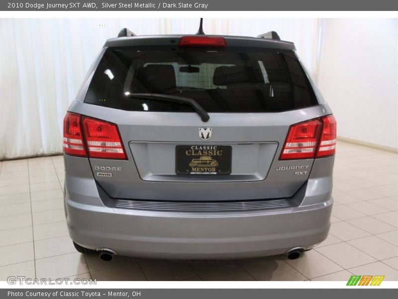 Silver Steel Metallic / Dark Slate Gray 2010 Dodge Journey SXT AWD