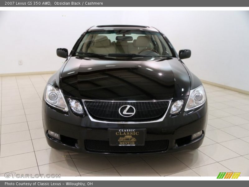 Obsidian Black / Cashmere 2007 Lexus GS 350 AWD