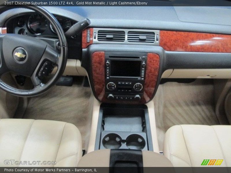 Gold Mist Metallic / Light Cashmere/Ebony 2007 Chevrolet Suburban 1500 LTZ 4x4