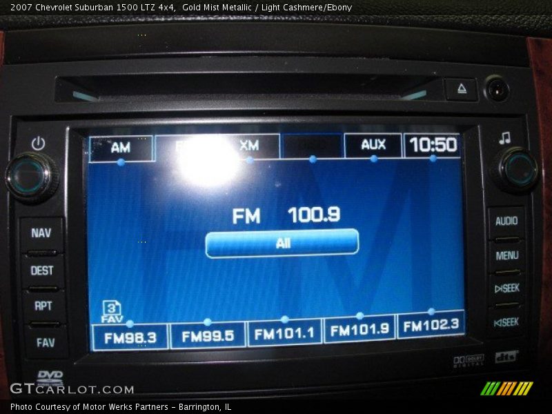 Gold Mist Metallic / Light Cashmere/Ebony 2007 Chevrolet Suburban 1500 LTZ 4x4