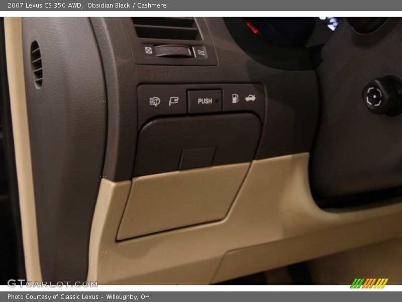 Controls of 2007 GS 350 AWD