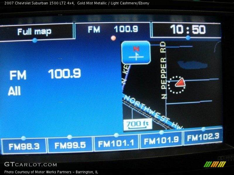 Gold Mist Metallic / Light Cashmere/Ebony 2007 Chevrolet Suburban 1500 LTZ 4x4