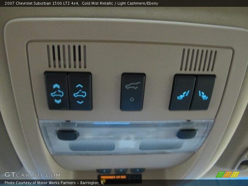 Gold Mist Metallic / Light Cashmere/Ebony 2007 Chevrolet Suburban 1500 LTZ 4x4