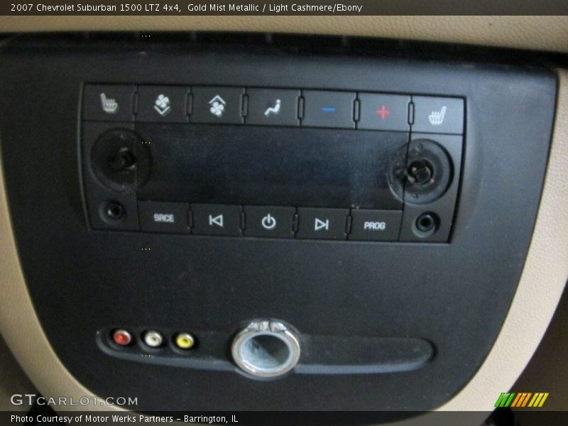 Gold Mist Metallic / Light Cashmere/Ebony 2007 Chevrolet Suburban 1500 LTZ 4x4