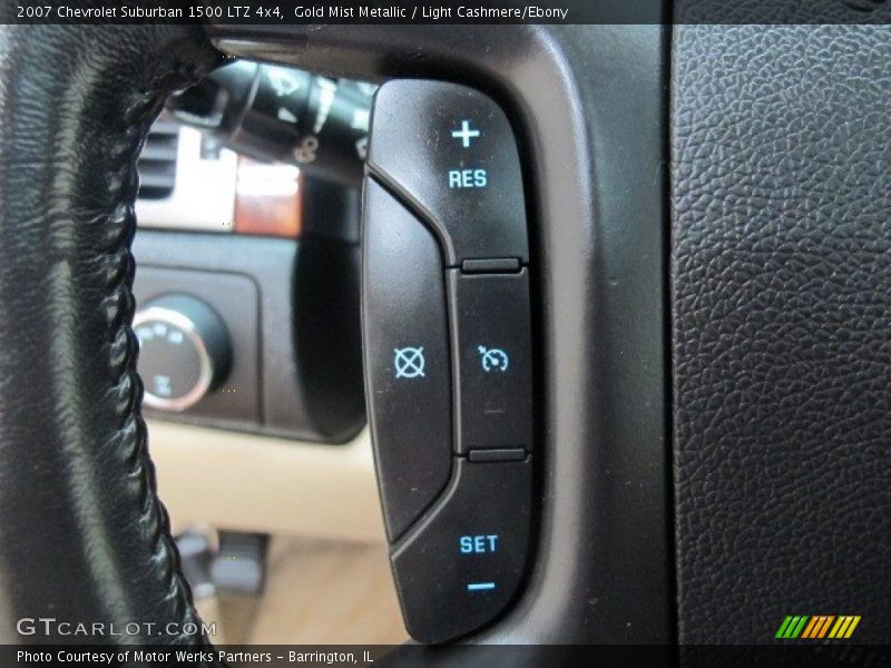 Gold Mist Metallic / Light Cashmere/Ebony 2007 Chevrolet Suburban 1500 LTZ 4x4