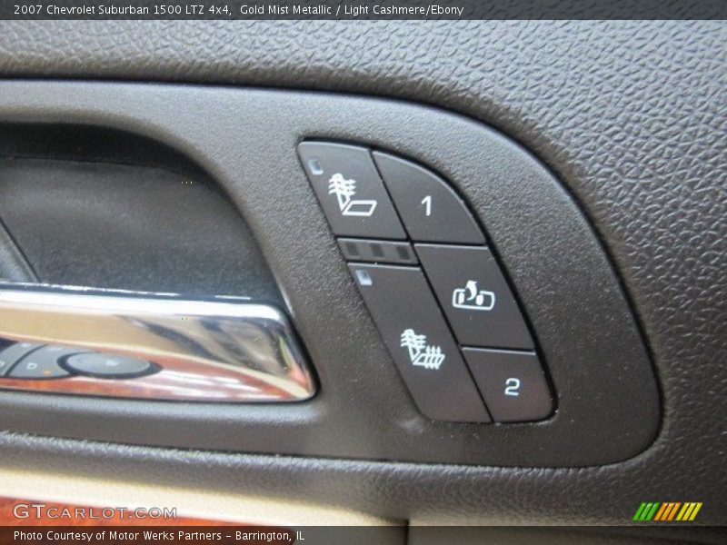 Gold Mist Metallic / Light Cashmere/Ebony 2007 Chevrolet Suburban 1500 LTZ 4x4
