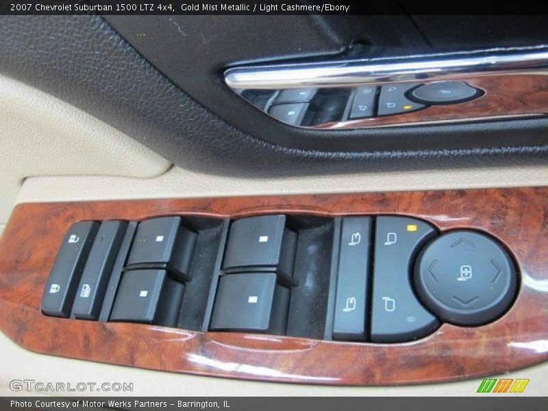 Gold Mist Metallic / Light Cashmere/Ebony 2007 Chevrolet Suburban 1500 LTZ 4x4