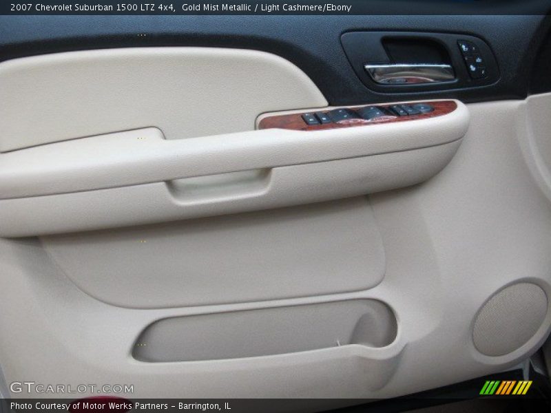 Gold Mist Metallic / Light Cashmere/Ebony 2007 Chevrolet Suburban 1500 LTZ 4x4