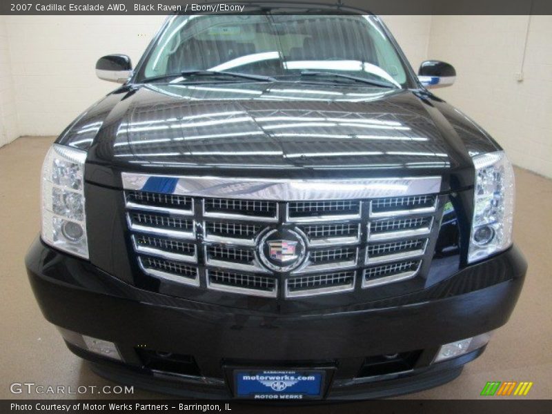 Black Raven / Ebony/Ebony 2007 Cadillac Escalade AWD