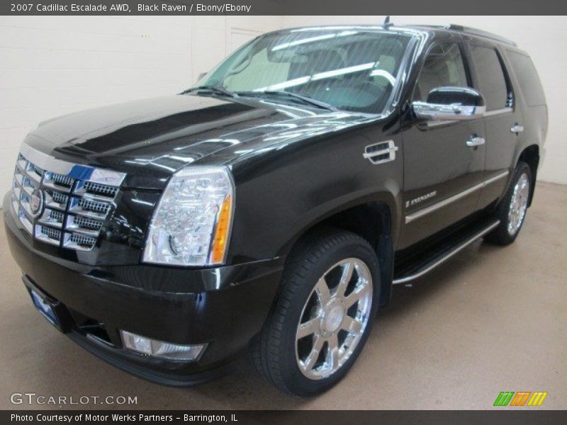Black Raven / Ebony/Ebony 2007 Cadillac Escalade AWD