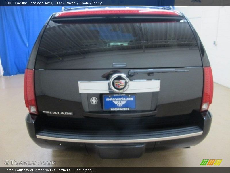 Black Raven / Ebony/Ebony 2007 Cadillac Escalade AWD