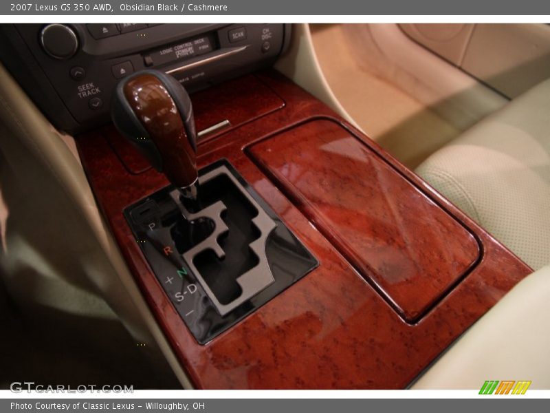 Obsidian Black / Cashmere 2007 Lexus GS 350 AWD