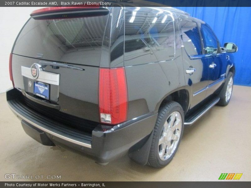 Black Raven / Ebony/Ebony 2007 Cadillac Escalade AWD