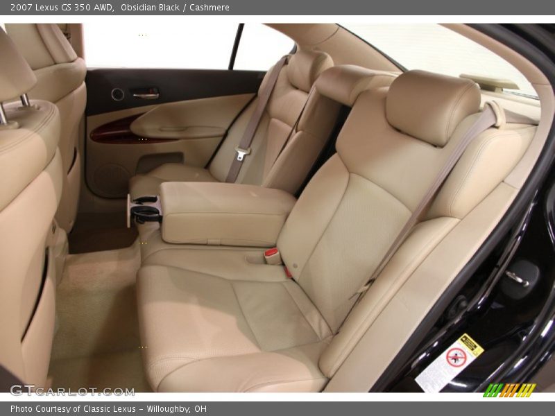 Obsidian Black / Cashmere 2007 Lexus GS 350 AWD