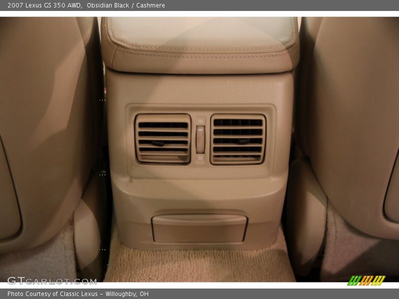 Obsidian Black / Cashmere 2007 Lexus GS 350 AWD