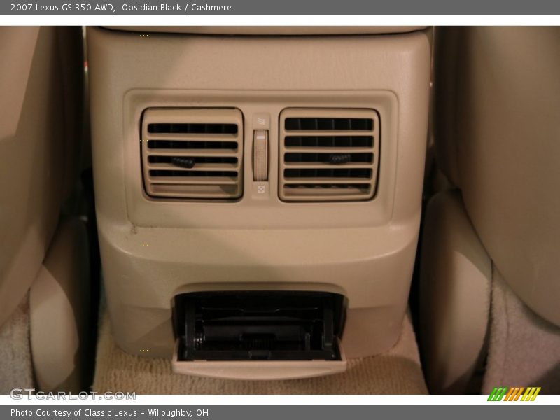 Obsidian Black / Cashmere 2007 Lexus GS 350 AWD